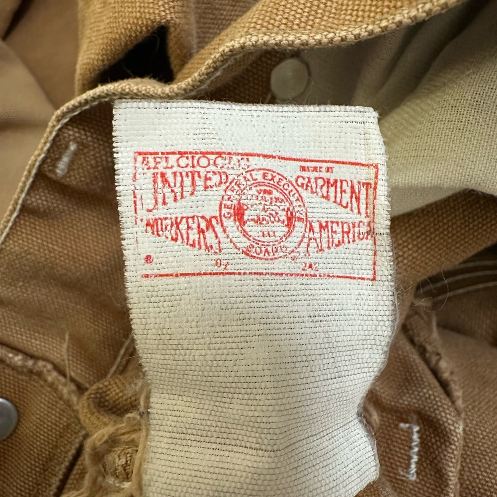 Vtg 1989 Carhartt Double Knee B01 Pants | 100 Yr Centennial | Union Made USA - Picture 7 of 7